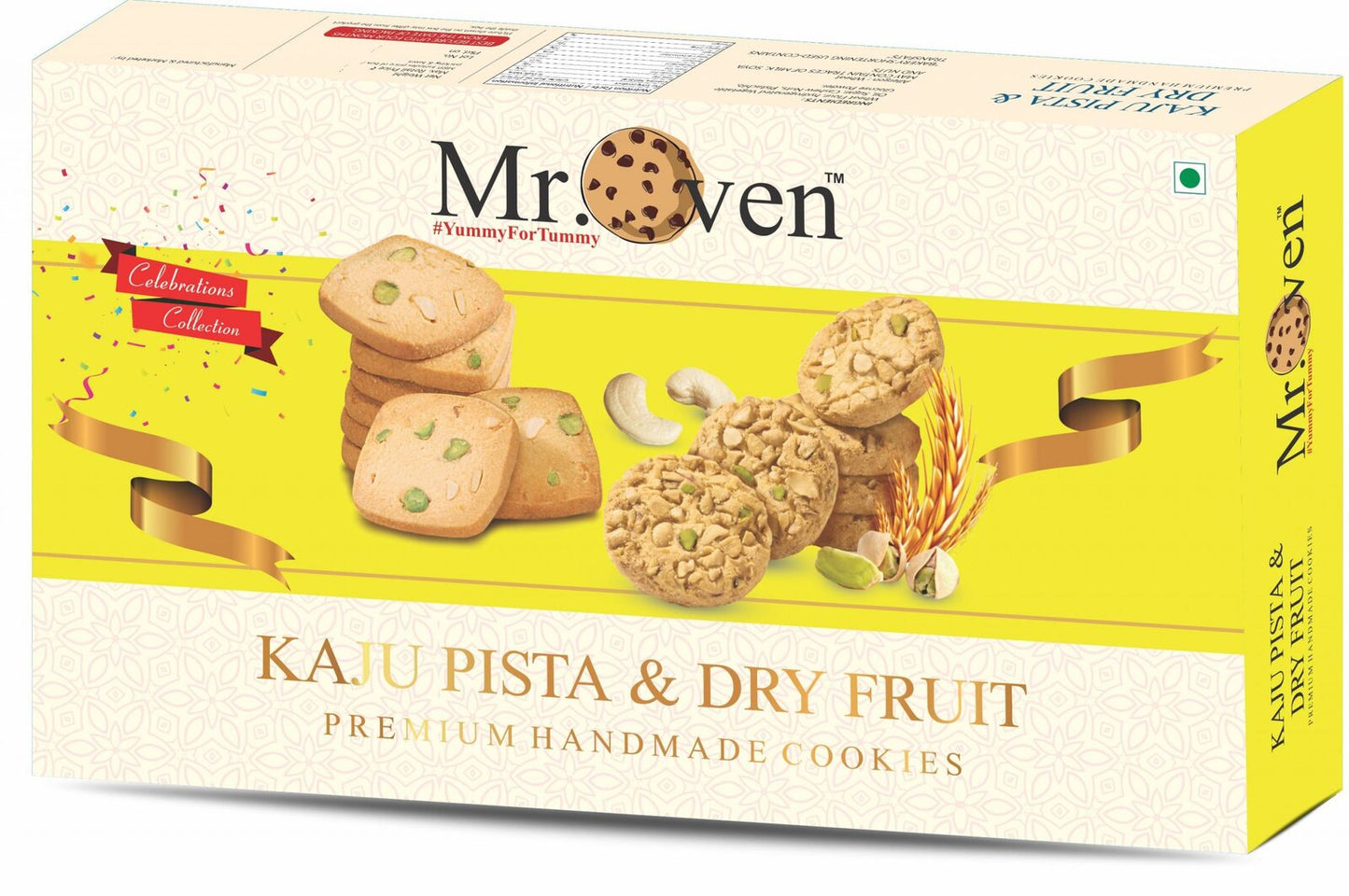 Kaju Pista & Dry Fruit Cookies - Celebrations Collections