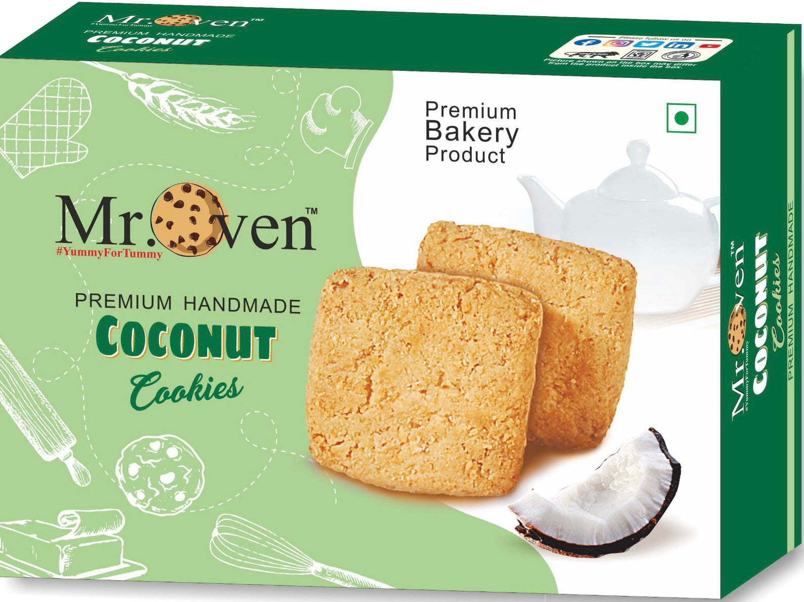 Coconut Cookies Premium
