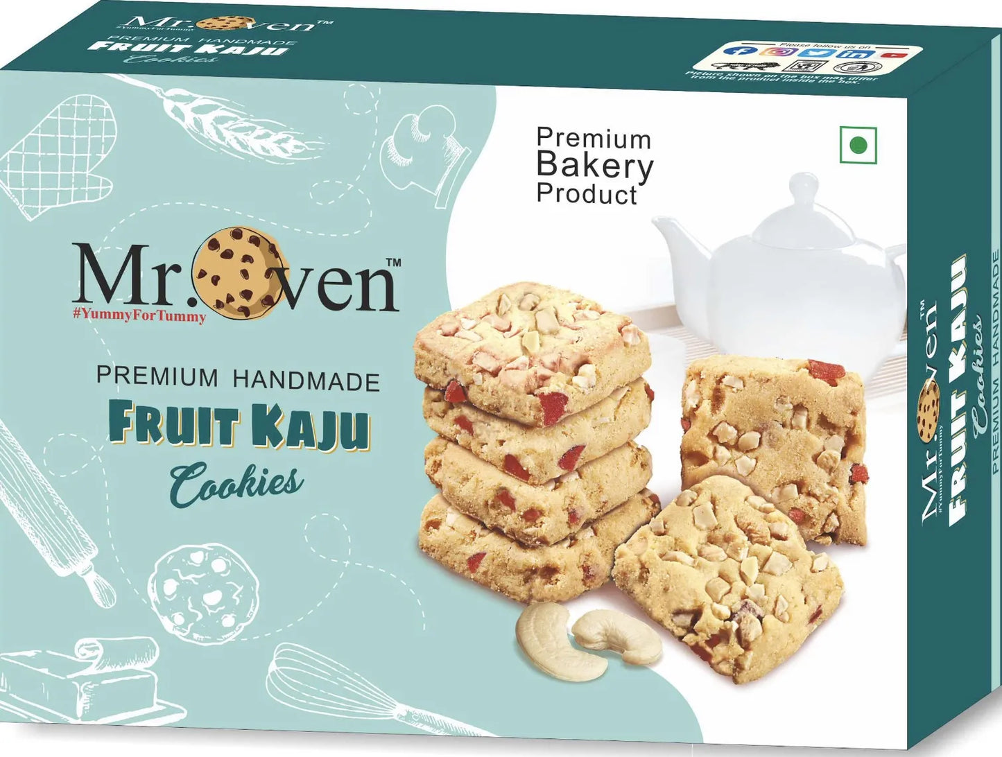 Fruit Kaju- Premium Oven Fresh Cookies
