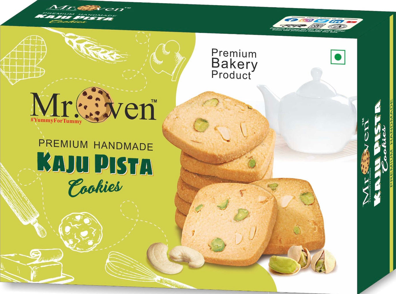 Kaju Pista Cookies