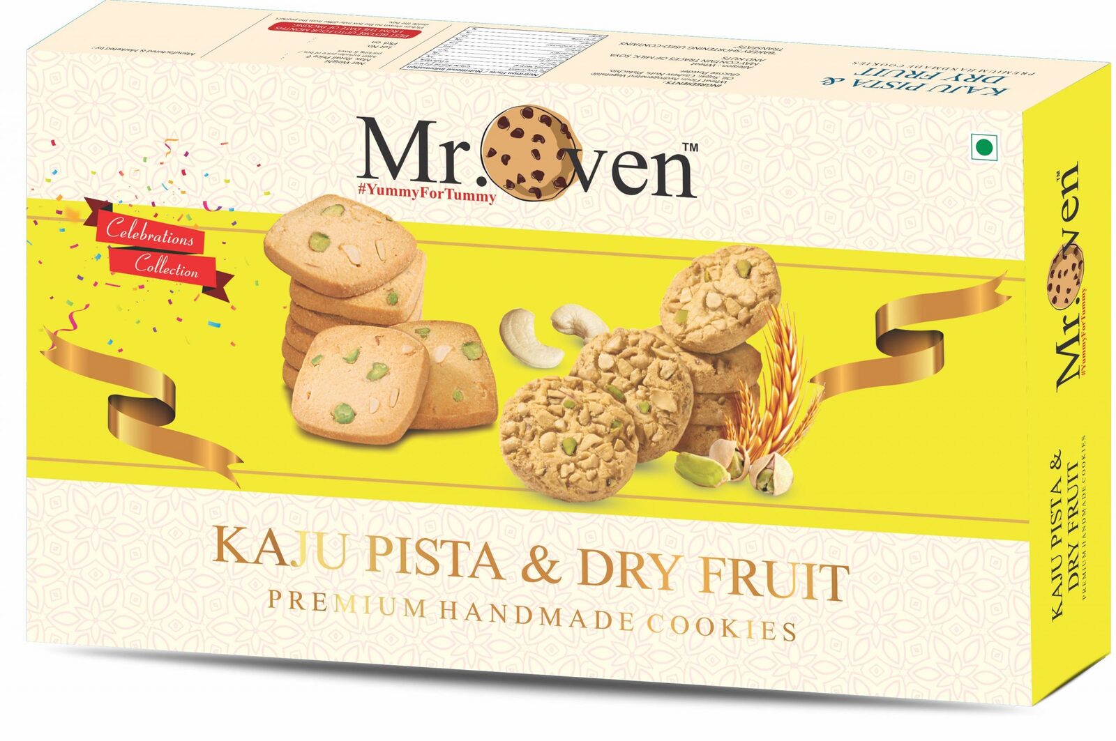 Kaju Pista & Dry Fruit Cookies - Celebrations Collections