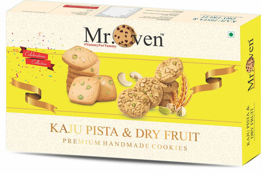 Kaju Pista & Dry Fruit Cookies - Celebrations Collections