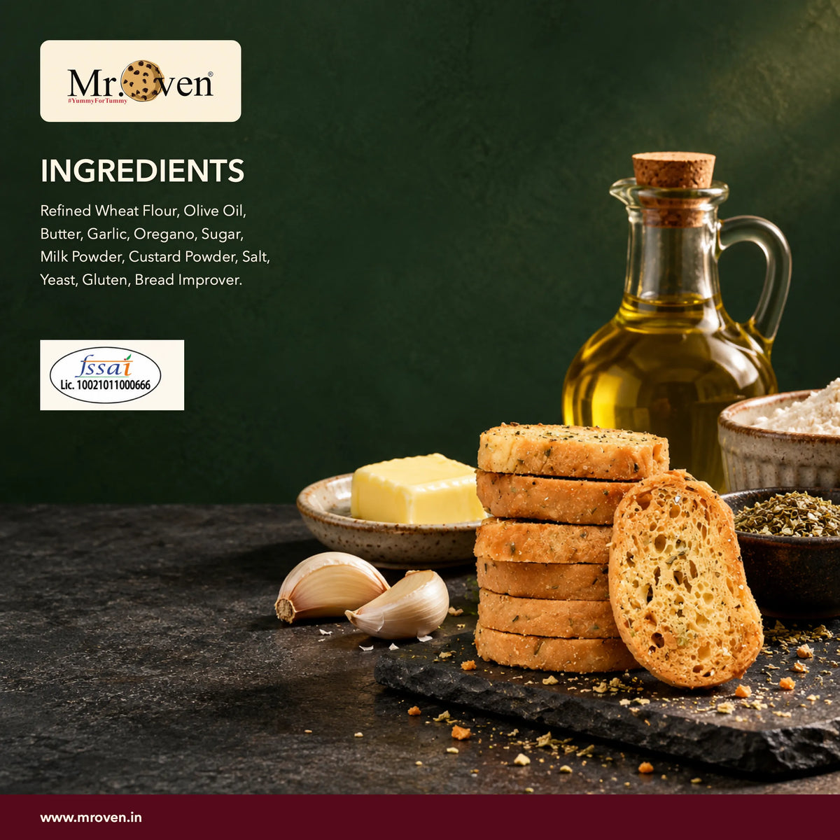 Butter Olive Garlic Toast