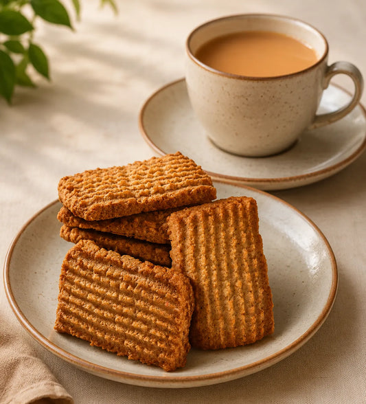 Deshi Ghee Gur Atta Cookies