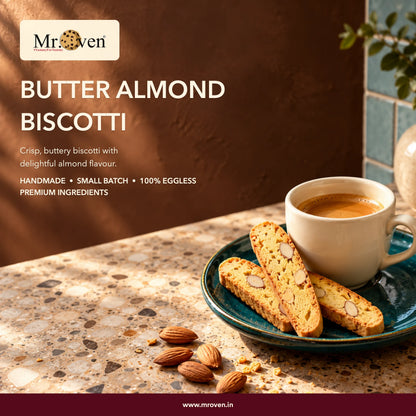 Butter Almond Biscotti