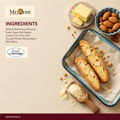 Butter Almond Biscotti