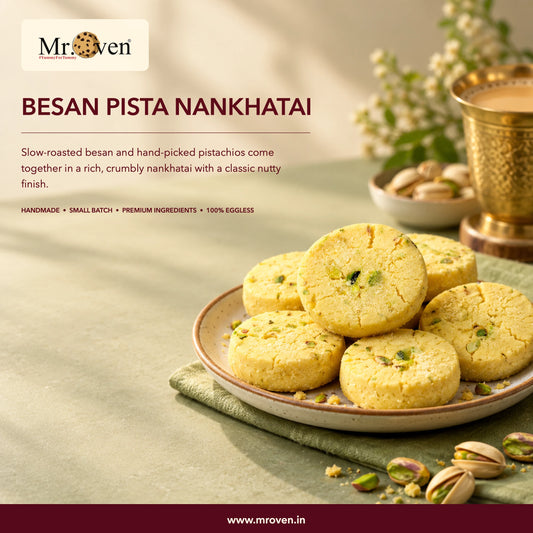 Besan Pista Nankhatai