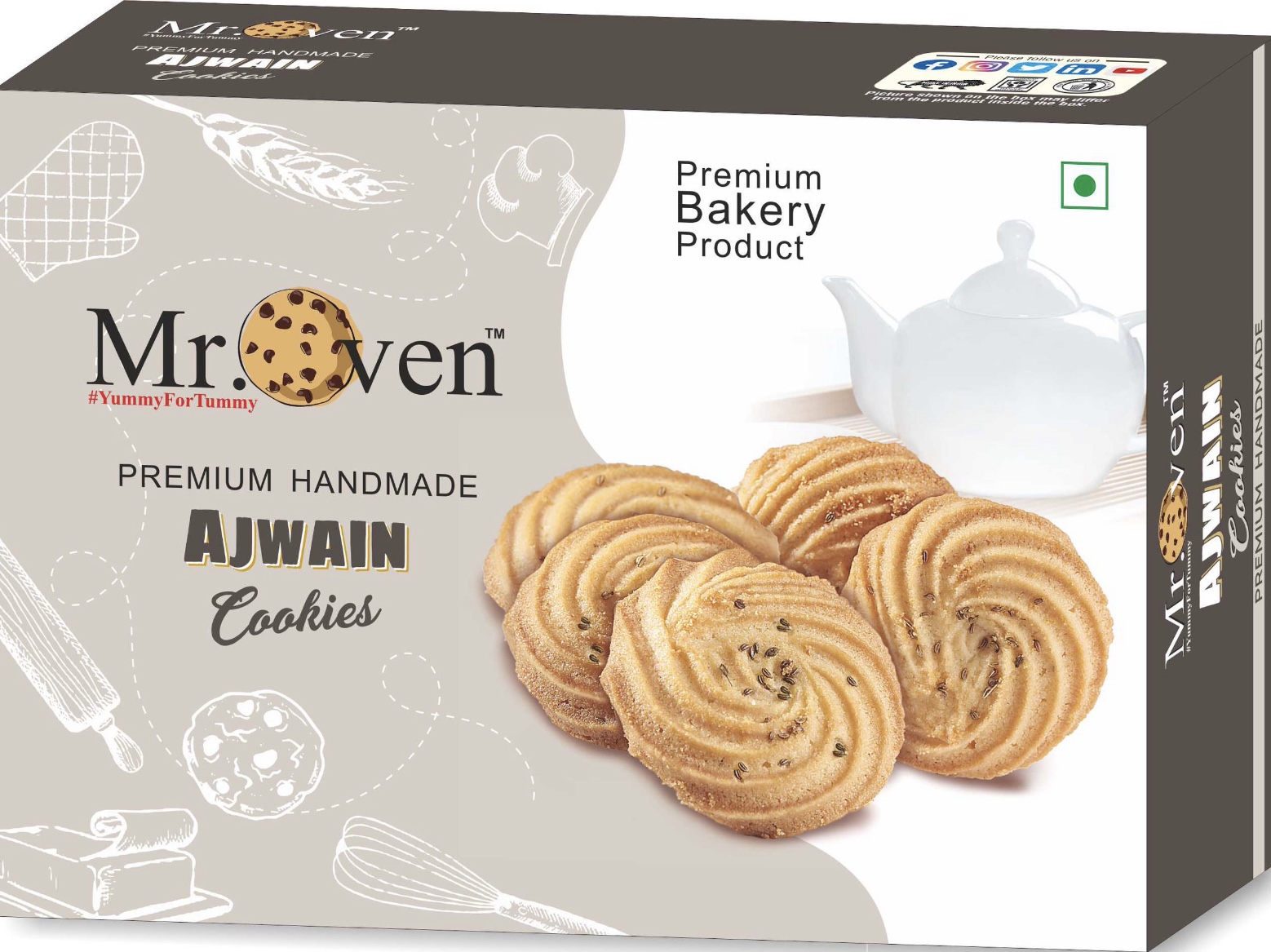 Ajwain Cookies Ajwain Cookies