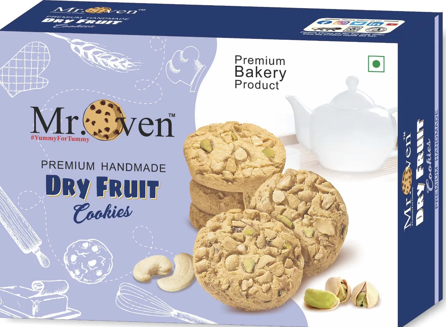 Dry Fruit Cookies Dry Fruit Cookies