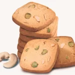 Atta Kaju Pista Desi Ghee Cookies