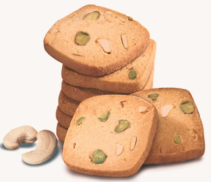 Atta Kaju Pista Desi Ghee Cookies